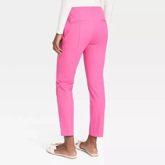 A New Day Bi-Stretch Elastic Waist High Rise Ankle Skinny Pants - Picture 2 of 9